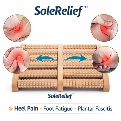 SoleRelief™ Reflexology Therapy Massage Roller