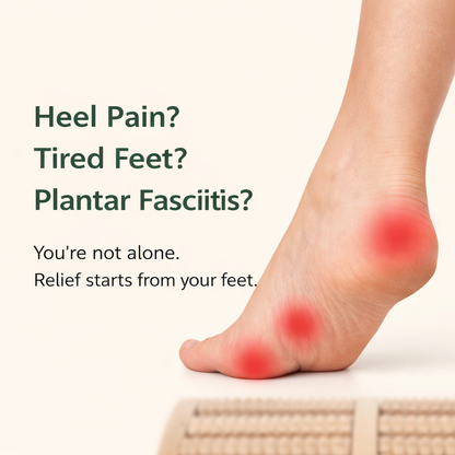 SoleRelief™ Reflexology Therapy Massage Roller